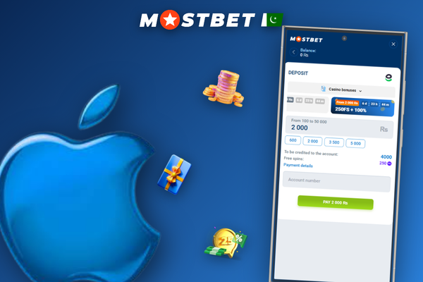 Mostbet deposit screen showing a voucher code field alongside JazzCash and Easypaisa options